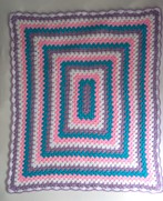 Rectangle Granny Square Afghan