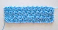 Small shell stitch for crochet