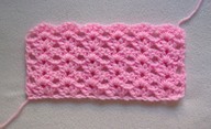 Crochet Double-V stitch